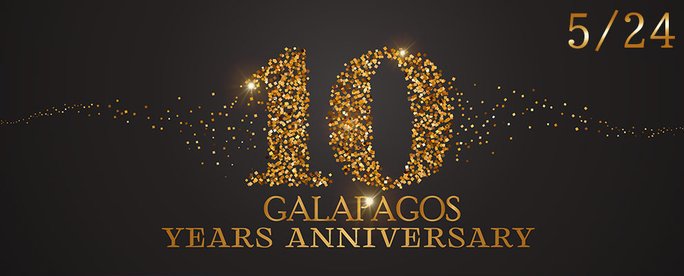 夜のビッグイベント♪GALAPAGOS 10th ANNIVERSARY PARTY